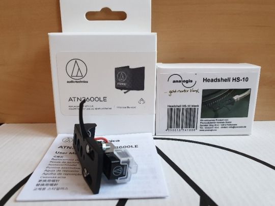 Audio-technica AT3600 LE ELLIPTIKUS + HS10 komplett hangszedő szett
