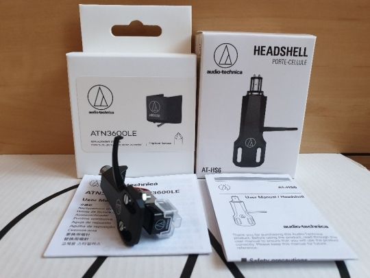 Audio-technica AT3600 LE ELLIPTIKUS+HS6BK komplett hangszedő szett