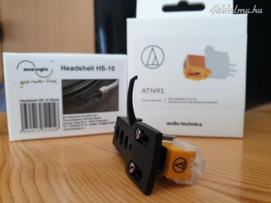 Audio-technica AT91 + HS10 komplett hangszedő tű szet
