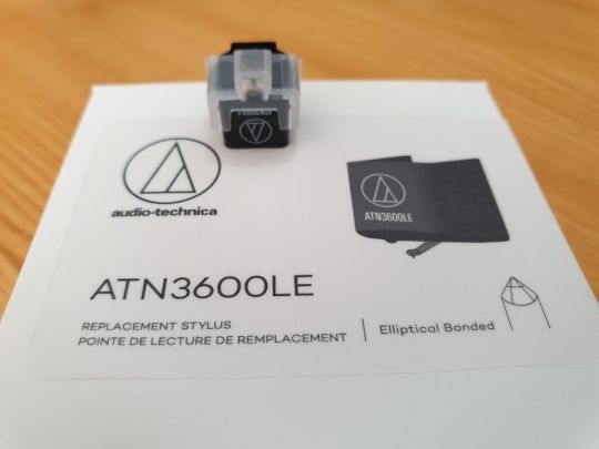 Audio-technica ATN3600 LE ELLIPTIKUS lemezjátszó tű hangszedő