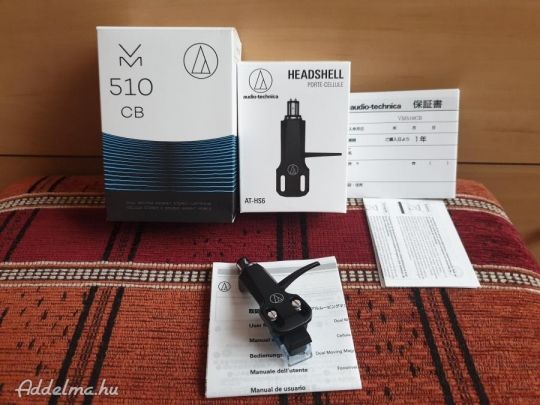 Audio Technica VM510CB JAPAN + HS6BK komplett hangszedő tű szett