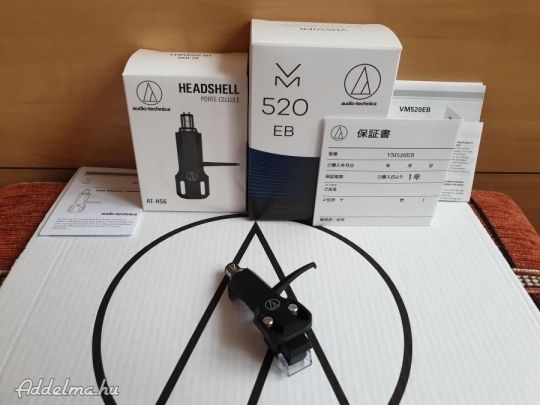 Audio Technica VM520EB JAPAN + HS6BK komplett hangszedő tű szett