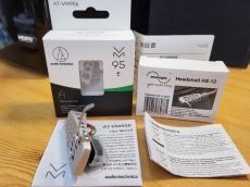 Audio-technica VM95E BK + HS12 komplett lemezjátszó hangszedő szett