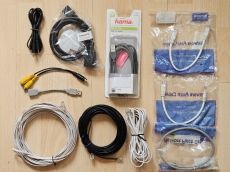 Audio video és pc kábel : USB Pach UTP Jack Táp RJ11
