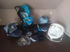 Babakocsi Espriro Vektor pro 2in1+NEO autóshordozó+relax sz