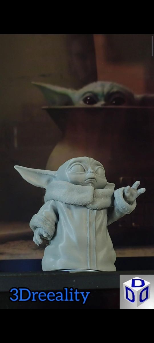 Baby Yoda // egyéb 3D nyomtatott termékek