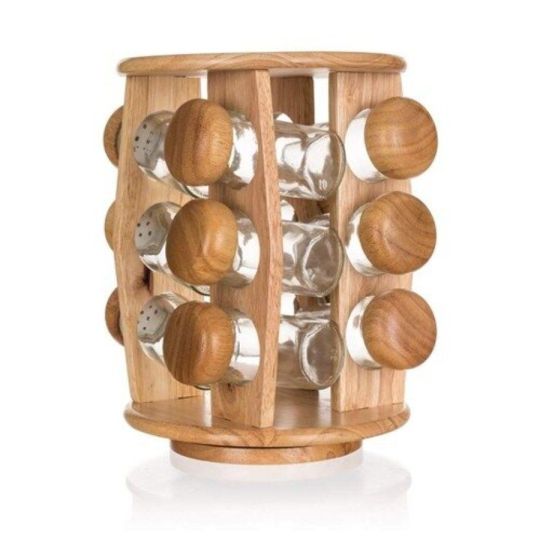 Banquet BRILLANTE 12 részes fűszertartó /forgó talpas/