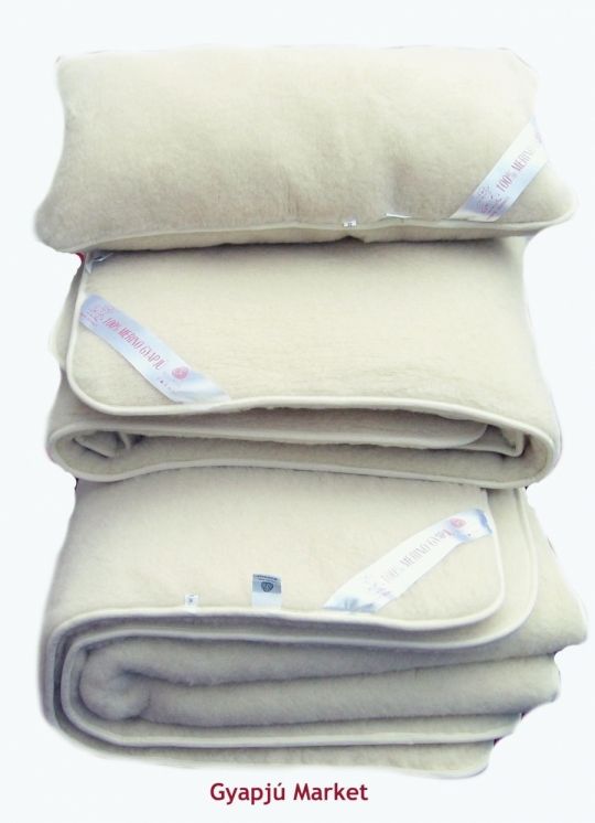 Bárány merino gyapjú ágynemű garnitúra   520g