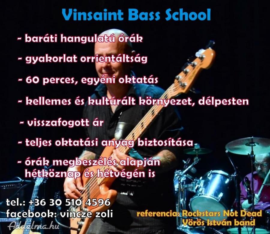 Basszusgitár oktatás