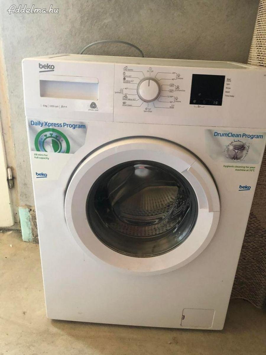 Beko elöltöltős mosógép 5kg