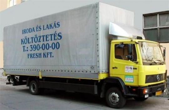 Belföldi költöztetés, tehertaxi!  061 390 0000