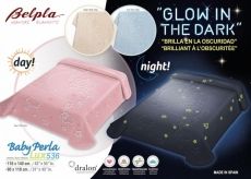 Belpla Baby perla gold LUX pléd 80*110 blue