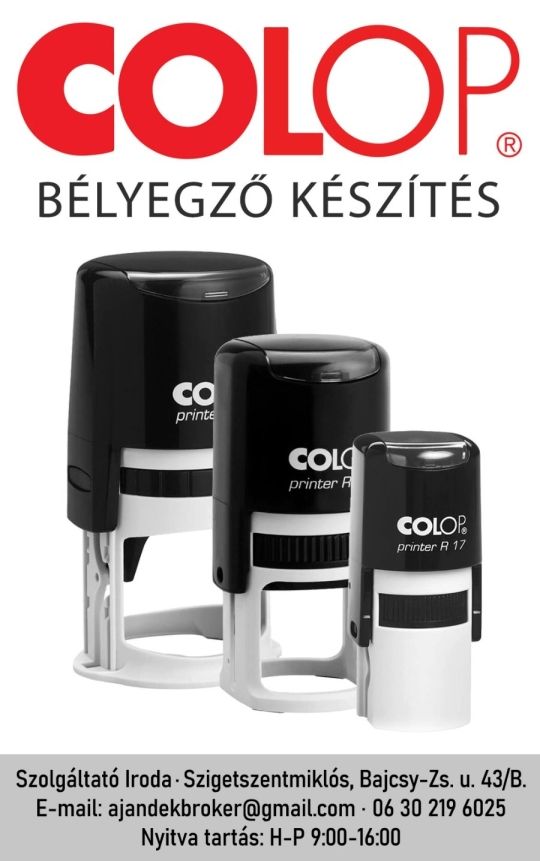 Bélyegző készítés akár egy nap alatt Szigetszentmiklós