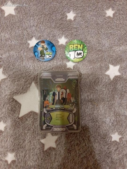 Ben 10 + Ajándék kitűzők