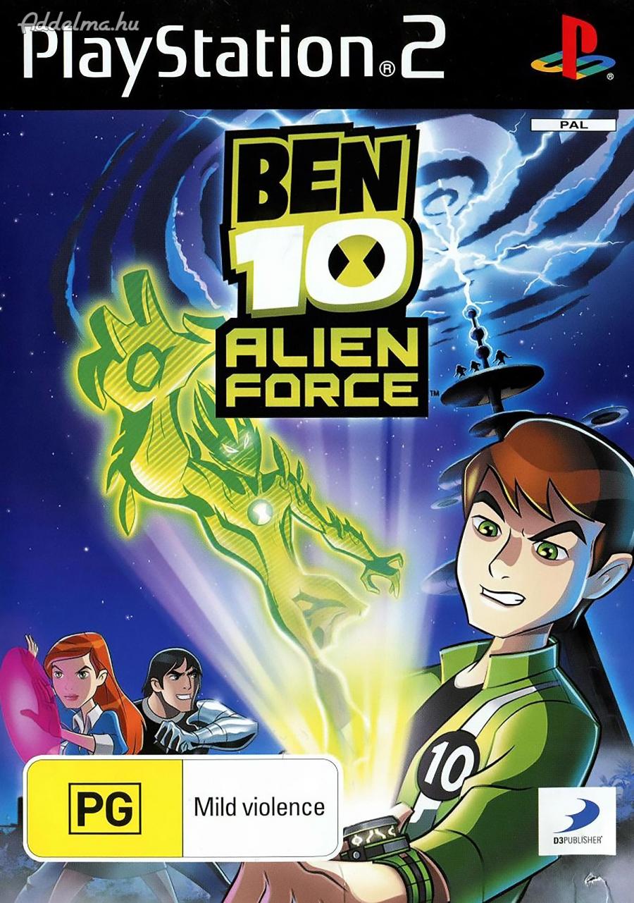 Ben10 - Alien Force Ps2 játék