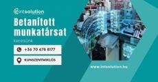 Betanított munkatársakat keresünk Kunszentmiklósra