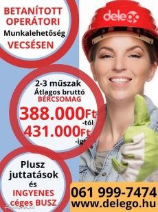 Betanított operátor Vecsés