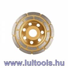 Betoncsiszoló - betonmaró tárcsa 125mm 2 soros