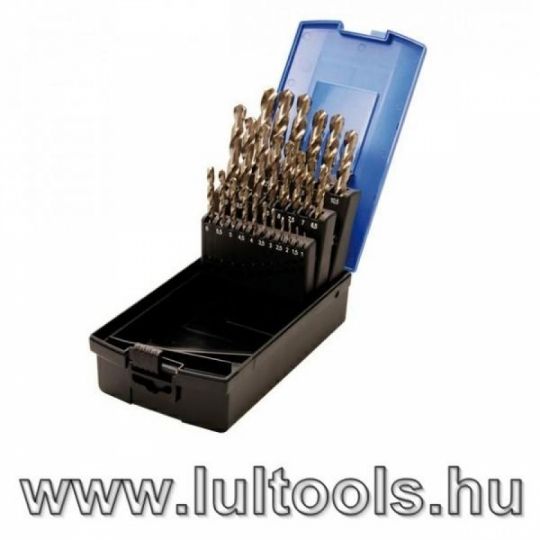 BGS-110 Spirálfúró készlet HSS 1-13 mm 25 darabos