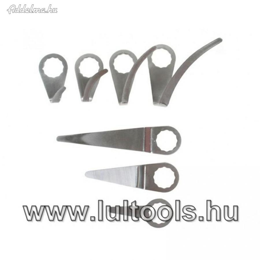 BGS-3256 Szélvédő kivágó kés készlet 7 darabos