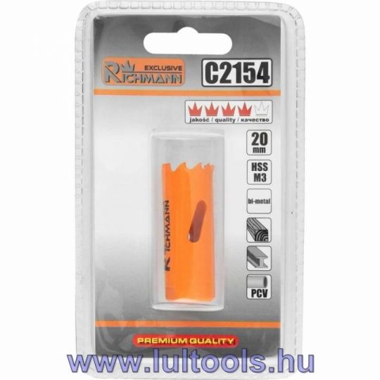 BI-METAL HSS lyukfűrész 20mm Richmann Exclusive
