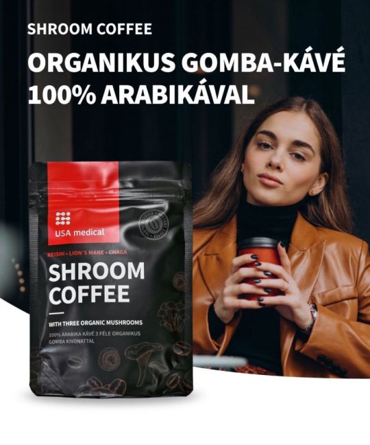 Bio gombakávék rendelhetők