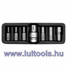 Bit készlet (imbusz) 7 részes 4-12, 1/2" YATO