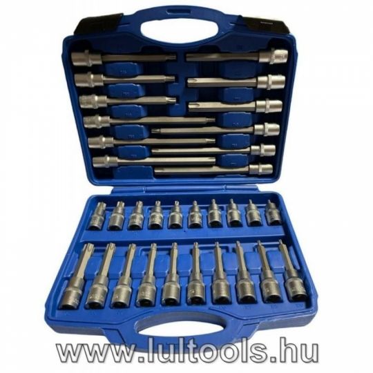 Bitdugófej klt., 32db, TORX