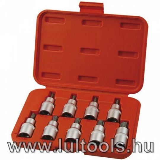 Bitdugófej klt., 9db, TORX