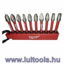 Bithegy készlet karabínerrel 10 r. 1/4" Hex Shockwave