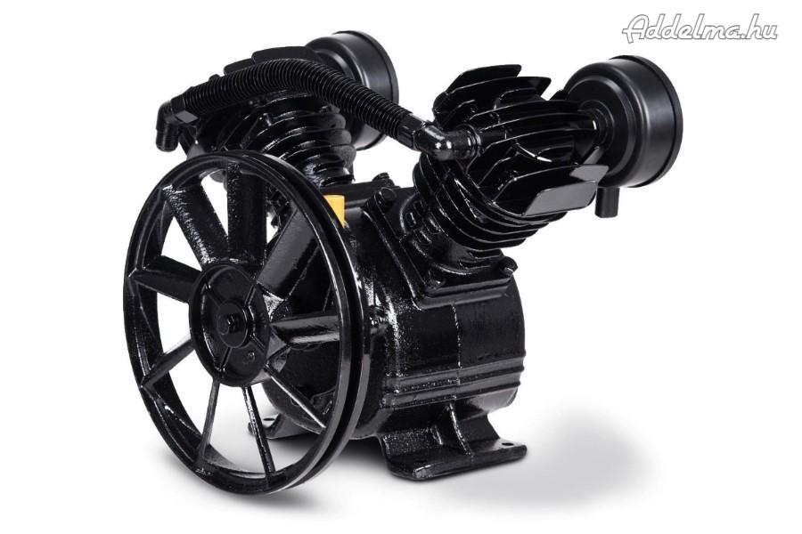 Black 2-Hengeres Kompresszor 2x65mm