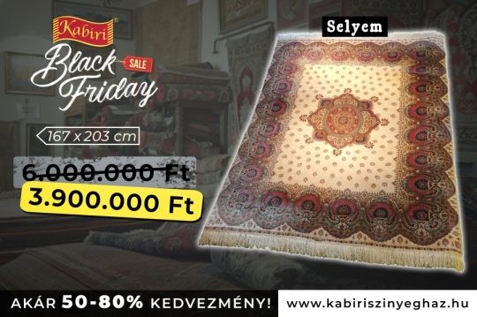 BLACK FRIDAY HÓNAP a Kabiri Szőnyegházban!