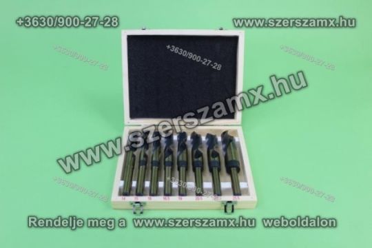 Black HSS KOBALT Fémfúrószár Acélfúró Cobalt 8db-os
