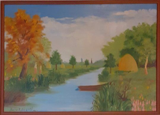 Bobek László festmény