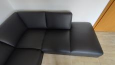 Bőr Fekete Kanapé