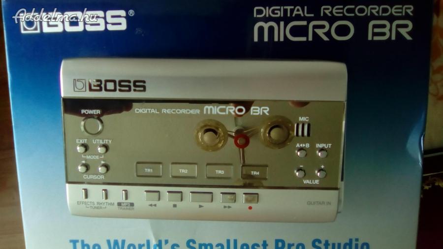 BOSS Micro BR házi stúdó recorder