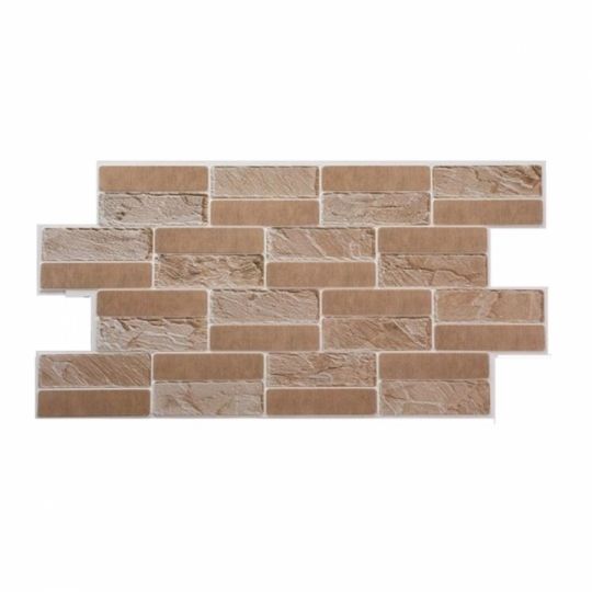 Brick Modern Beige - Modern Bézs tégla PVC falpanel