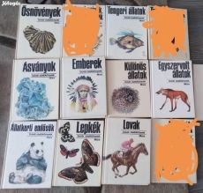 Búvár zsebkönyvek eladók állatok, emberek