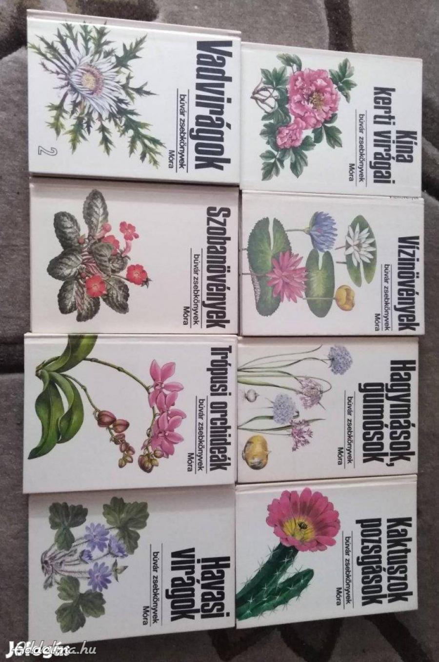 Búvár zsebkönyvek eladók növények