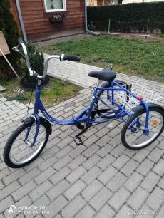 Campingből készült,Háromkerekű kerékpár
