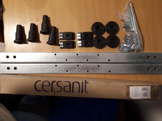 Cersanit kád láb új