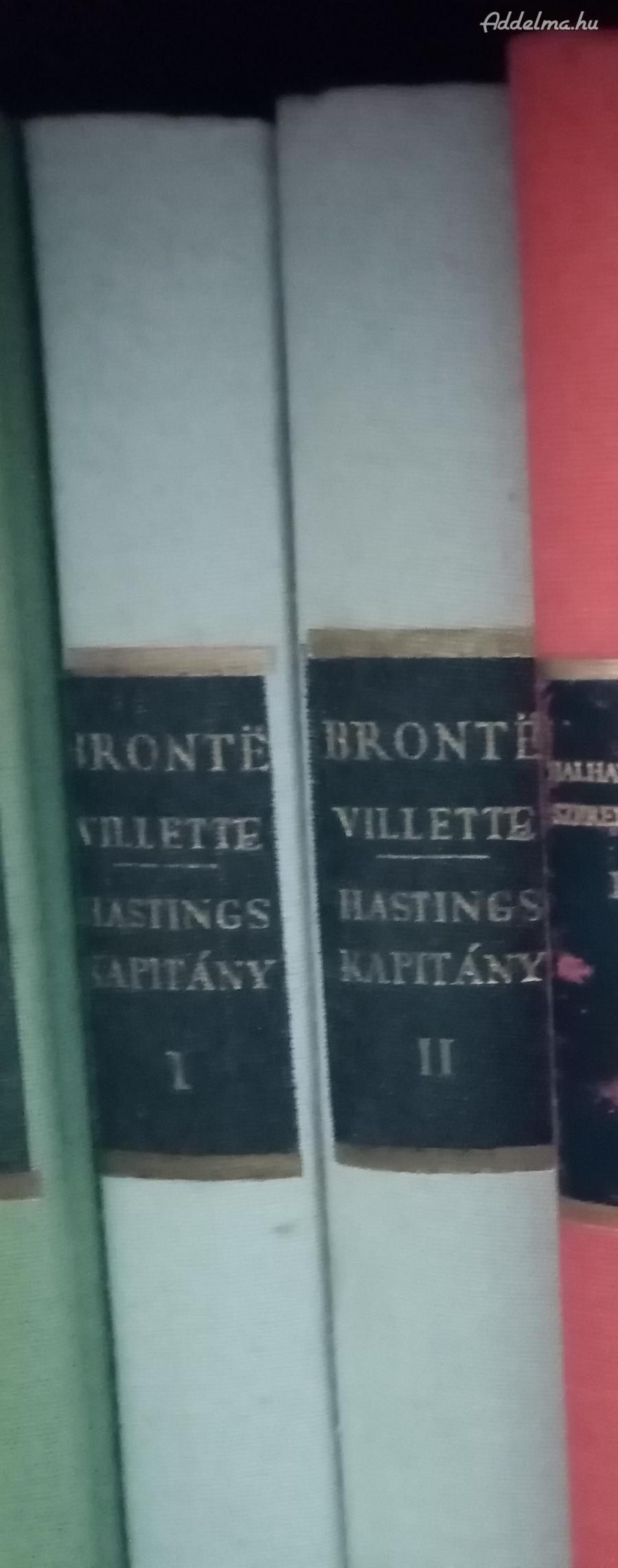 Charlotte Brontë: Villette / Hastings kapitány I-II