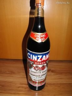 Cinzano Rosso 3 L-es 40 éves