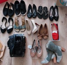 Cipő Csomag 37 méret balerina sneaker alkalmi magassarkú