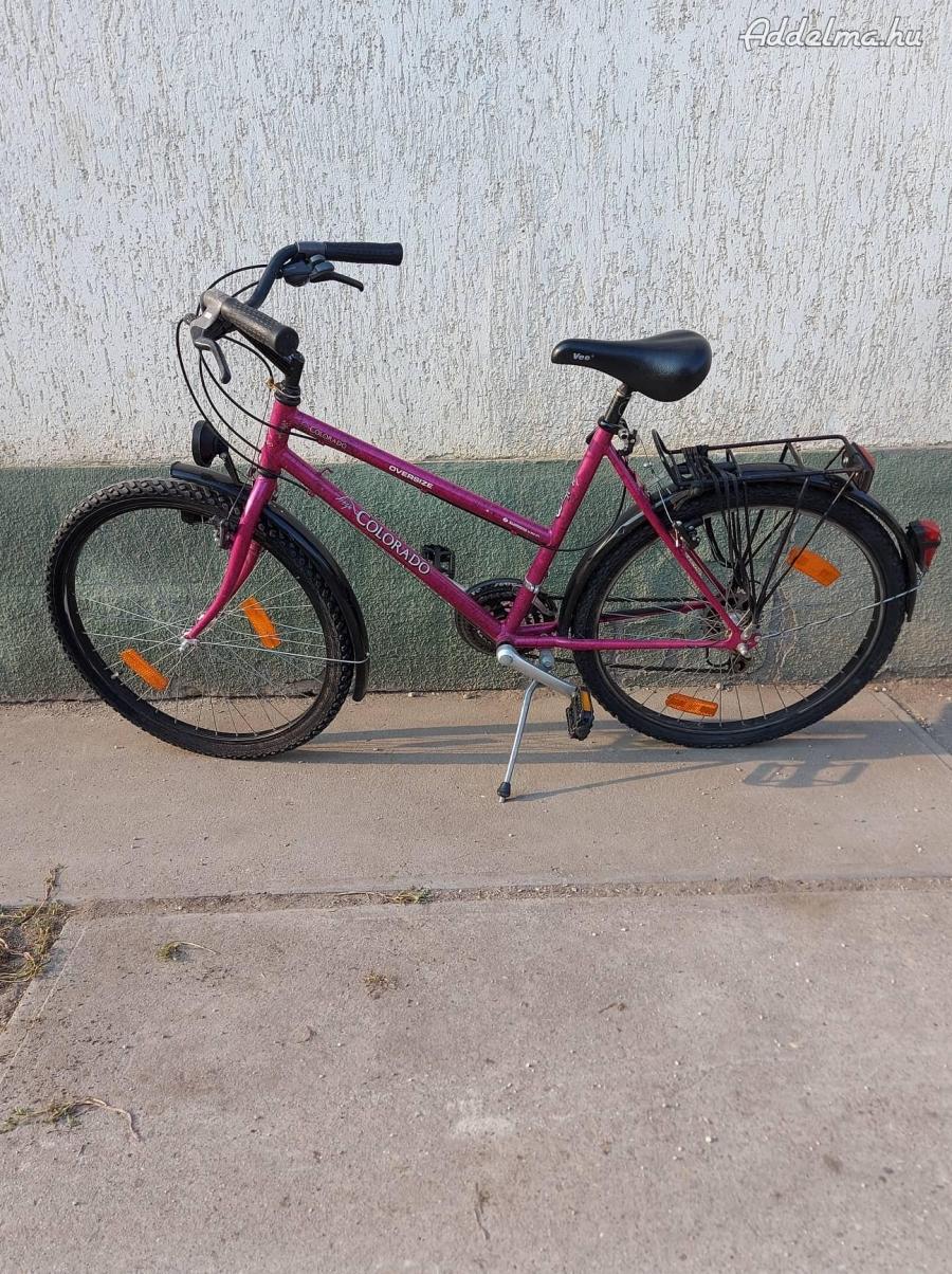 Colorado márkájú, pink színű, női kerékpár, Mountain Bike 26