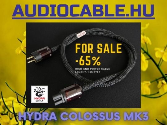 Colossus High-End HRC tápkábel a készlet erejéig -63%
