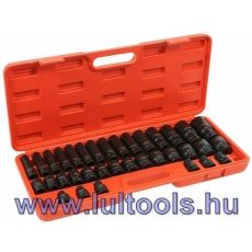 Cr-Mo dugókulcs készlet 35 részes 1/2"