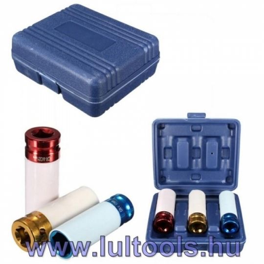 Cr-mo kerékkulcs készlet 17-19-21mm LULTOOLS