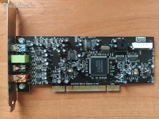 Creative Sound Blaster Audigy SE hangkártya