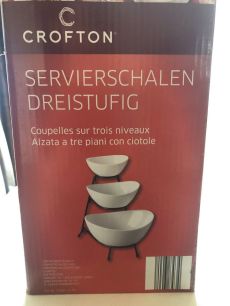 Crofton Servierschalen dreistufig - Tálaló szett